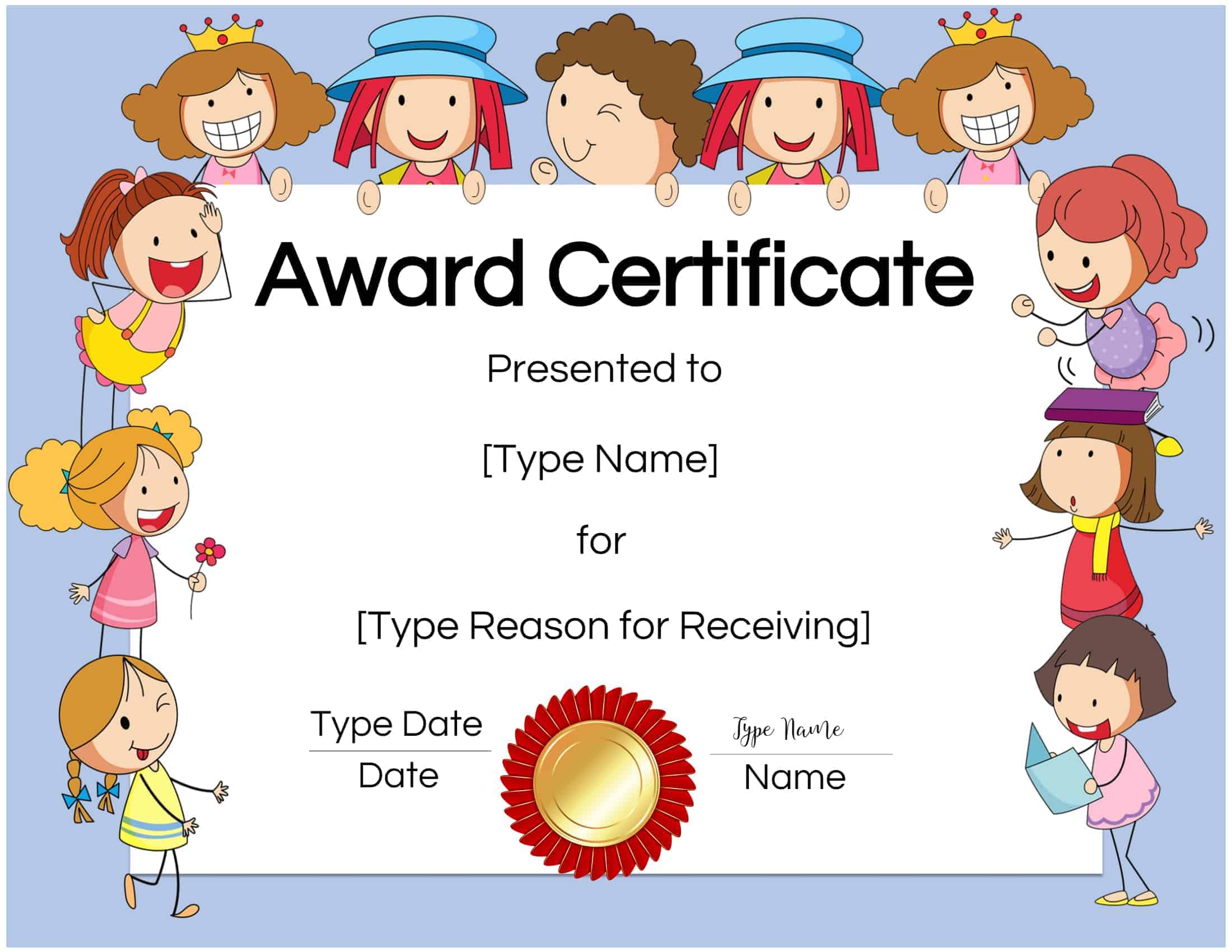 Free Printable Editable Certificates For Students