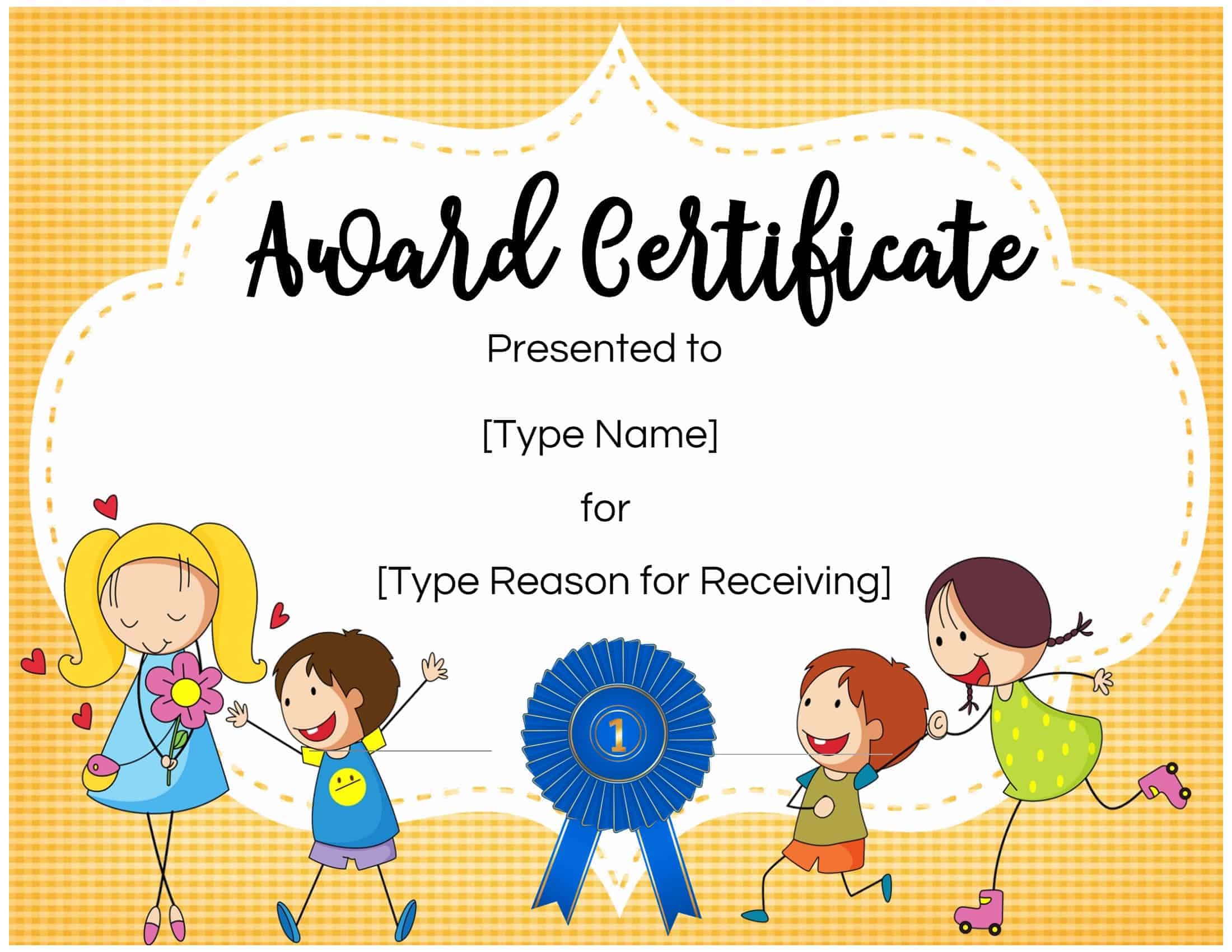 Free Printable Certificates For Kids