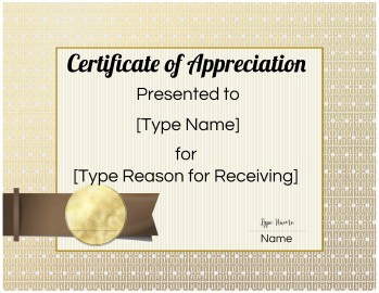 FREE Printable Certificate of Appreciation Template | Customize Online