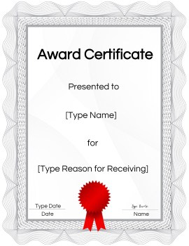 Free Printable Certificate Templates | Customize Online