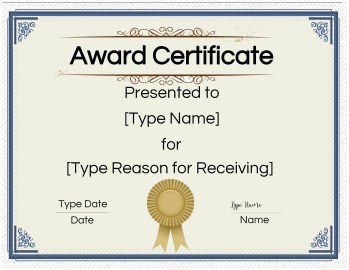 Free Printable Certificate Templates | Customize Online