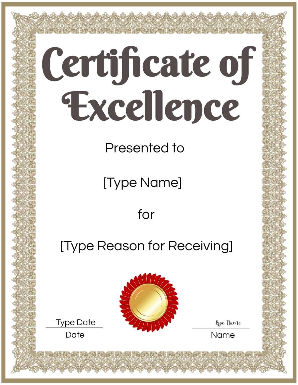 certificates-of-excellence-free-printable-bank2home