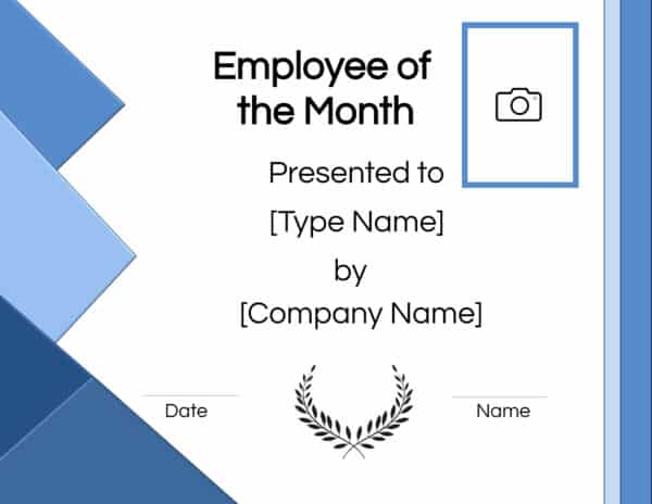 Employee of the Month Certificate Template | Customize Online