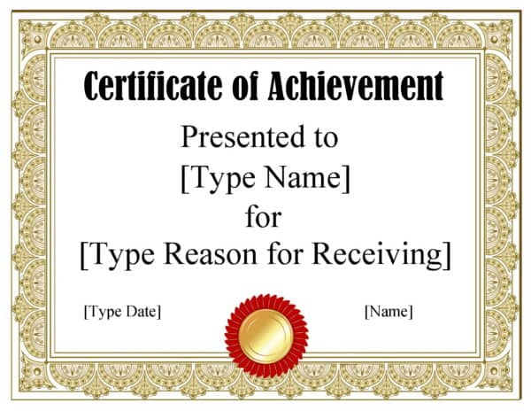 FREE Certificate Template Powerpoint | Instant Download