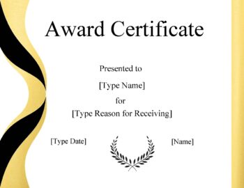 FREE Certificate Template Powerpoint | Instant Download