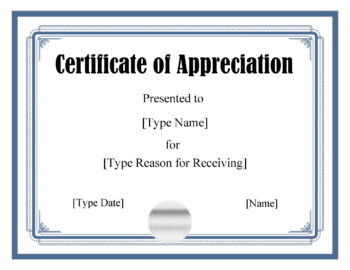 FREE Certificate Template Word | Instant Download