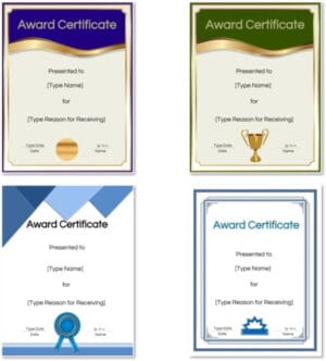 Free Printable Certificate Templates | Customize Online