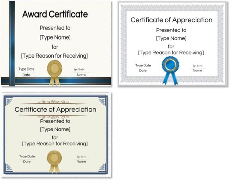 FREE Printable Certificate of Appreciation Template | Customize Online